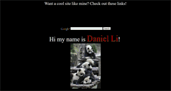 Desktop Screenshot of danielxli.com